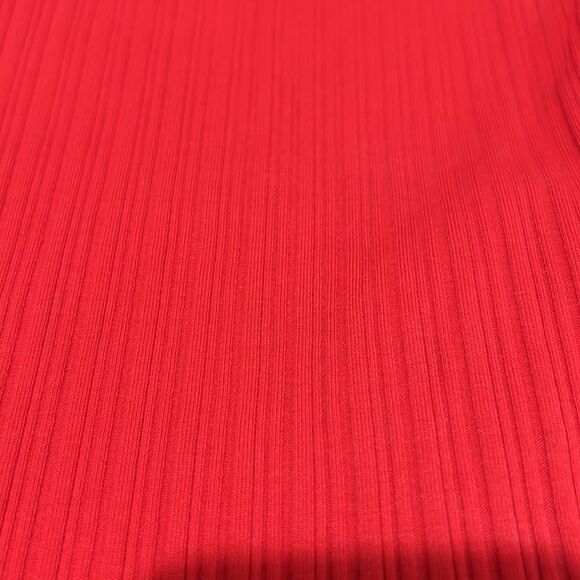 Madewell Red Ribbed Off-the-Shoulder Top NWT size xs - Picture 4 of 11